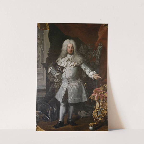 Fredrik I, King of Sweden 1720-1751 by Georg Engelhard Schröder