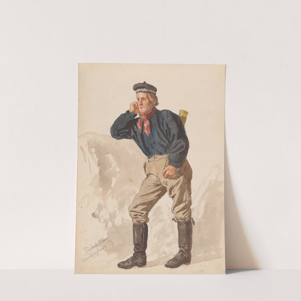 Fredrik Olsen, Nevlunghavn (1861) by Adolph Tidemand