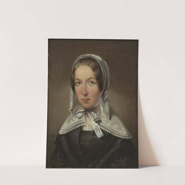 Fredrika Bremer, 1801-1865 (1843) by Johan Gustaf Sandberg