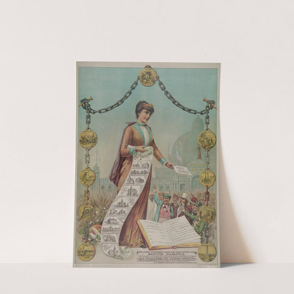 Free homes, government lands, and cheap deeded lands in South Dakota (1890) by Forbes Co.