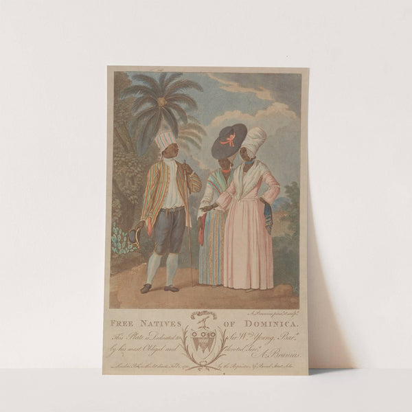 Free Natives of Dominica (1780) by Agostino Brunias