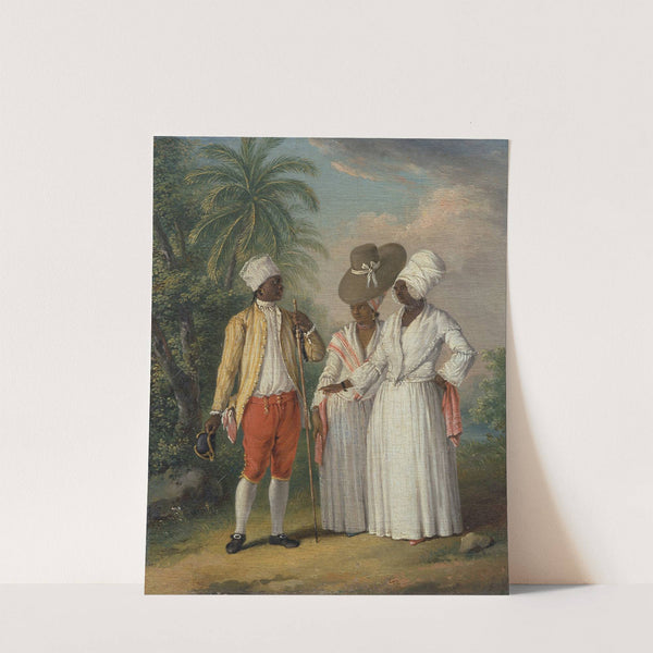 Free West Indian Dominicans (circa 1770) by Agostino Brunias