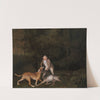 Freeman, the Earl of Clarendon’s gamekeeper, with a dying doe and hound (1800) by George Stubbs