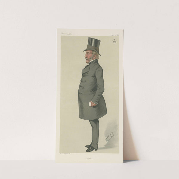 Freemasons; ‘Suffolk’, Lord Waveney, April 2, 1881 (1881) by Leslie Matthew Ward