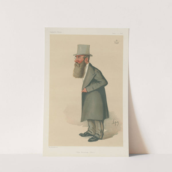 Freemasons; ‘The Foreign Office’, Lord Tenterden, August 17, 1878 (1878) by Carlo Pellegrini