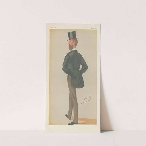 Freemasons; ‘Younger Son’, Lord Henry Frederick Thynne, May 26, 1877 (1877) by Leslie Matthew Ward