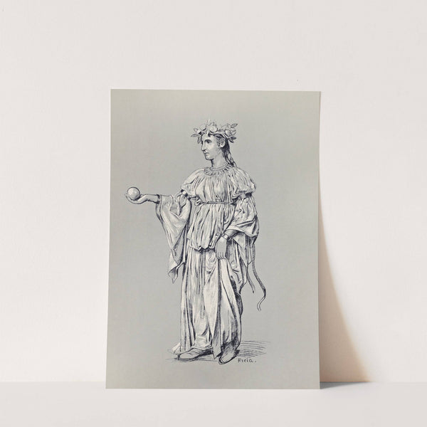 Freia (1897) by Hans Thoma