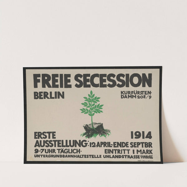 Freie Secession Berlin Kurfürstendamm 208;9. Erste Ausstellung (1914) by Emil Rudolf Weiss