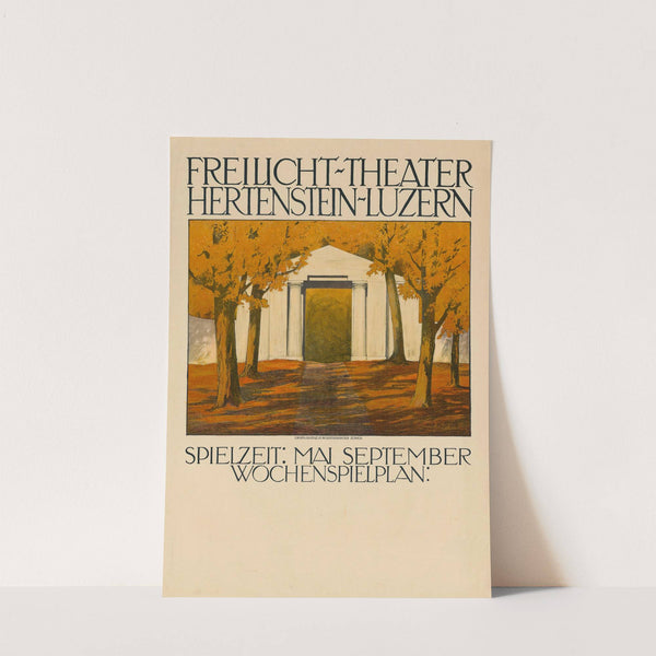 Freilicht Theater Luzern Hertenstein (1913) by Robert Elmiger