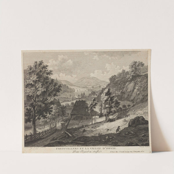 Freinvillers et la vallee d’Orvin. Dans l’Erguel en Suisse by Johann Joseph Hartmann