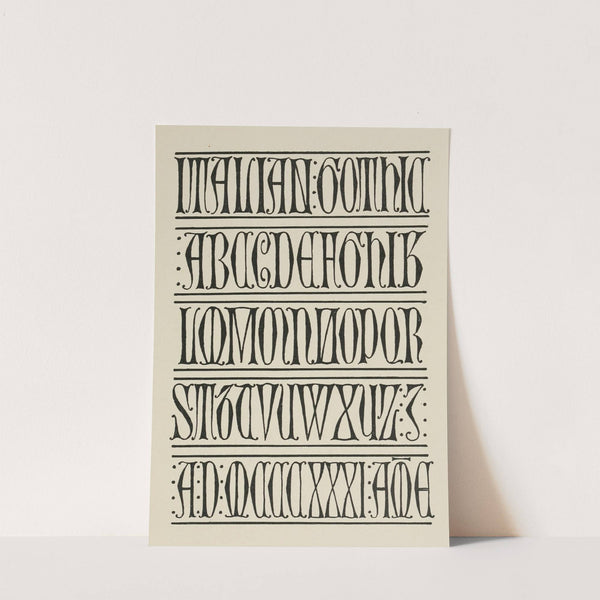 French and Spanish Uncial Capitals by Frank Chouteau Brown