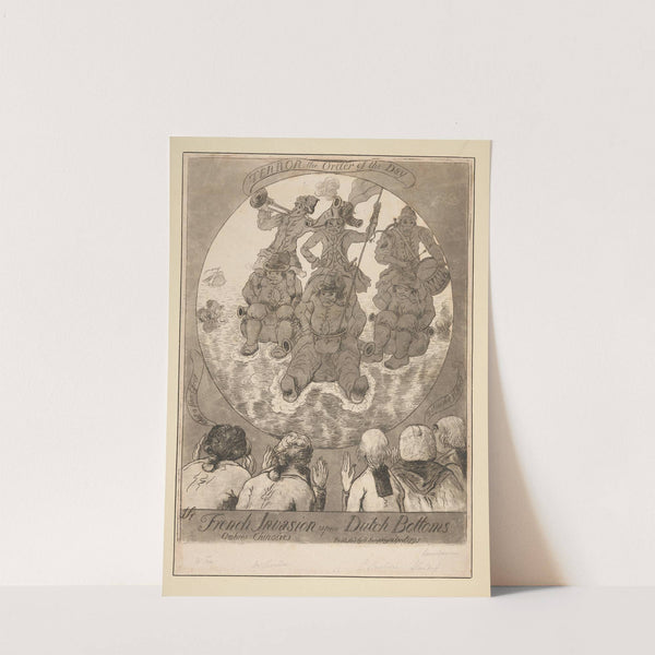 French invasion upon Dutch bottoms. (1795) by James Sayers