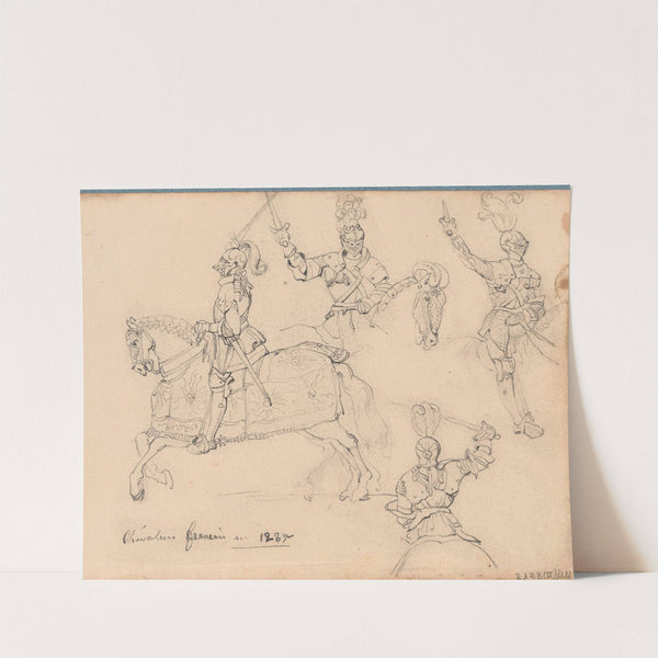 French Knight in 1285 by Nicaise De Keyser