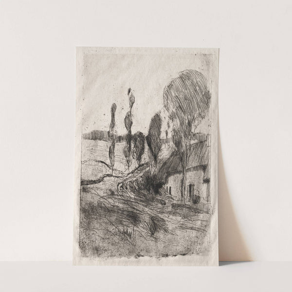 French Landscape (ca. 1884–89) by John Henry Twachtman