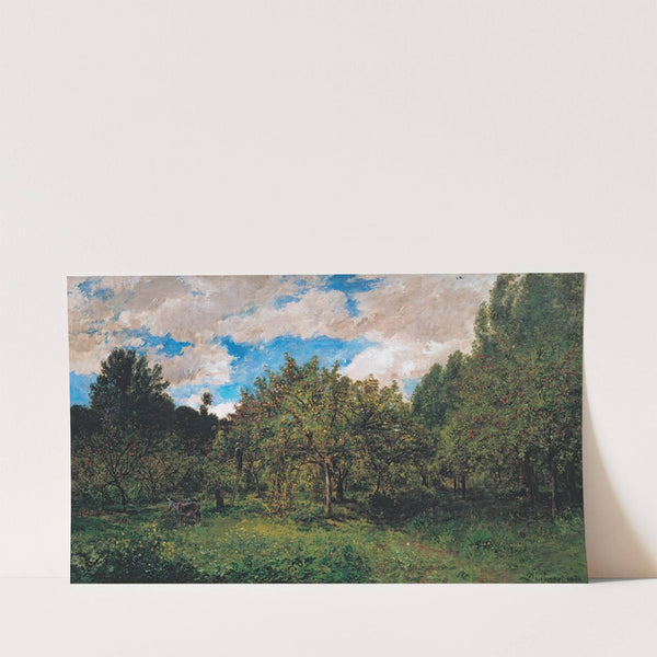 French Orchard at Harvest Time (Le verger) (1876) by Charles François Daubigny