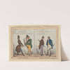French Salutation, English Salutation (1827-1829) by William Heath