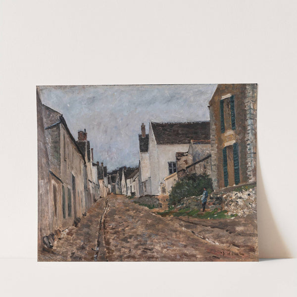 French Village Street, Montigny by Carl Fredrik Hill