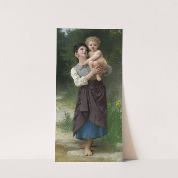 Frère Et Soeur (1887) by William Bouguereau