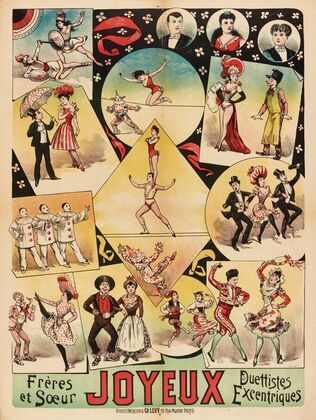 Frères Et Sœur Joyeux Duettistes Excentriques (1888)