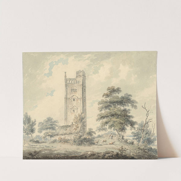 Freston Tower, Suffolk by Edward Dayes