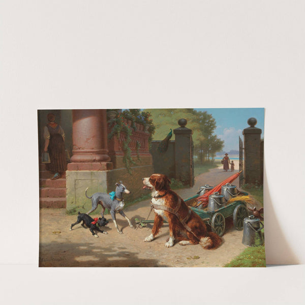 Freudiger Empfang by Hans Brunner