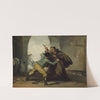 Friar Pedro Wrests the Gun from El Maragato (c. 1806) by Francisco de Goya
