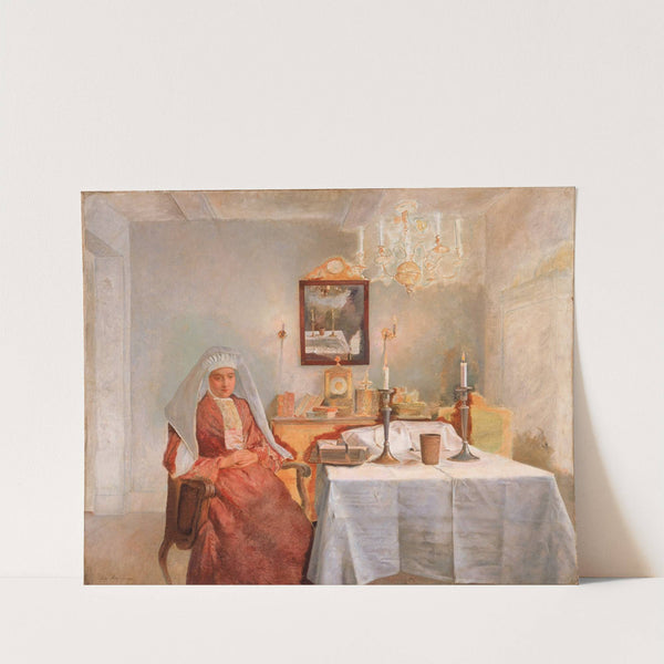 Friday Evening by Isidor Kaufmann