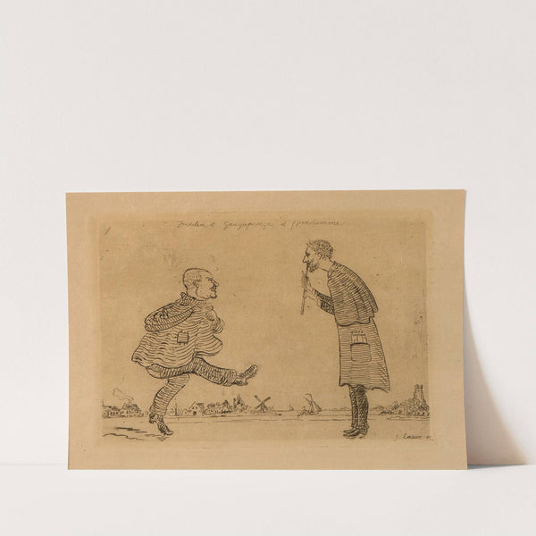 Fridolin en Gragapança van Yperdamme by James Ensor