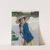 Frieda am Langenbürger See by Leo Putz