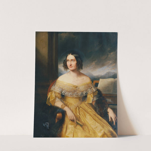 Friederike Benesch by Eduard Ender