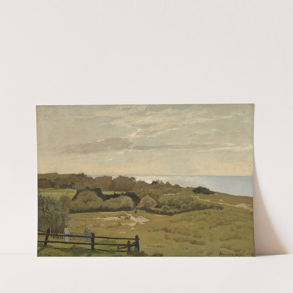 Friedhof in Ahrenshoop by Rudolf Hellwag