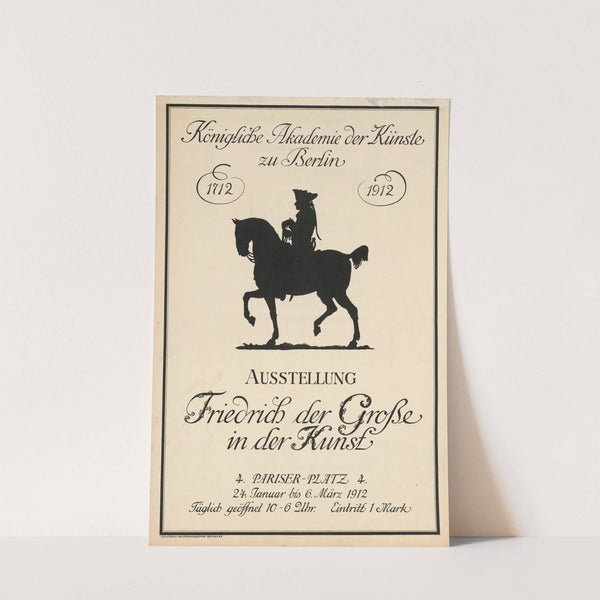 Friedrich der Große in der Kunst (1912) by Hollerbaum & Schmidt