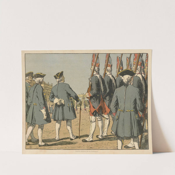 Friedrich der Große Pl.2 (1912) by Franz Müller-Münster