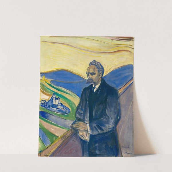 Friedrich Nietzsche (1906) by Edvard Munch