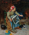 Friendly Assistance at the Spinning Wheel