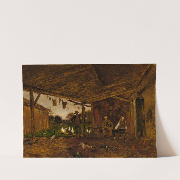 Friendly Neighbors by Alfred Cornelius Howland