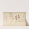 Frieze of Figures and Birds (19th century) by Rev. Geoffrey Liddell Johnstone