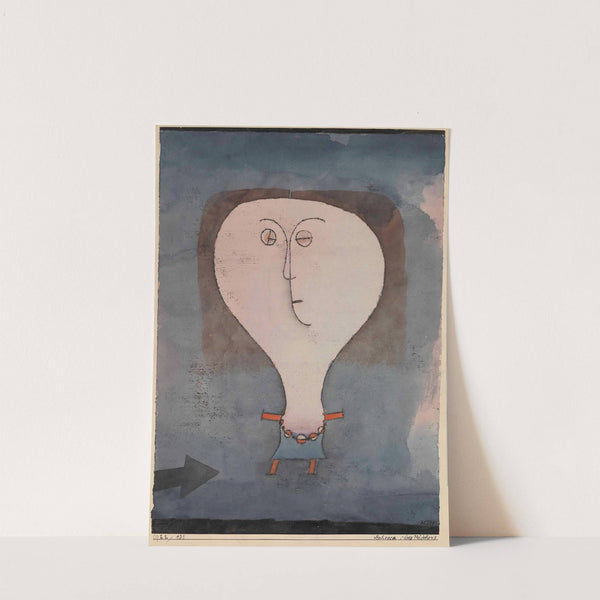 Fright of a Girl by Paul Klee