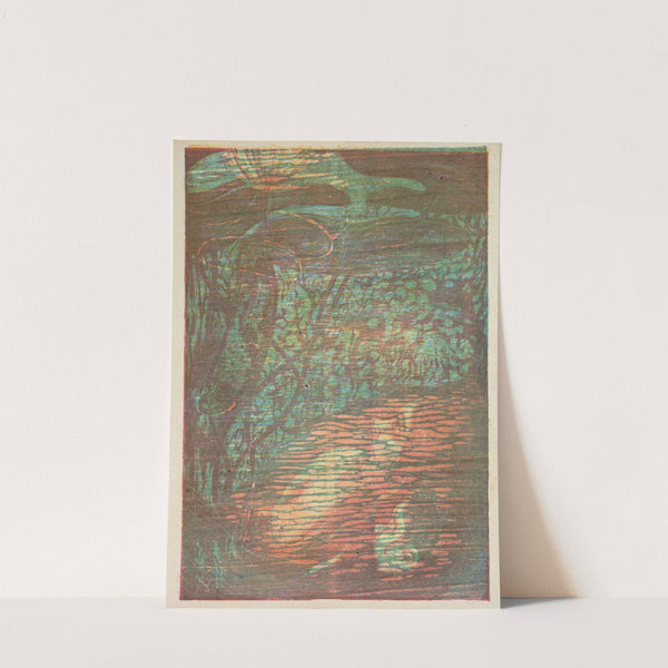 Frightened Nymph (1896) by Paul Herrmann