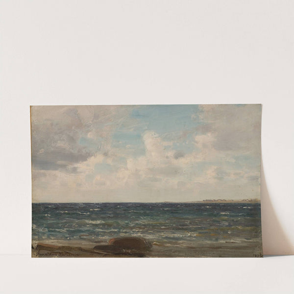 Frisk sjø, Jæren by Amaldus Nielsen