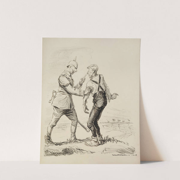 Fritz; Emperor, the Sammies; I tell you, there are no such animals (1918) by William Henry Walker