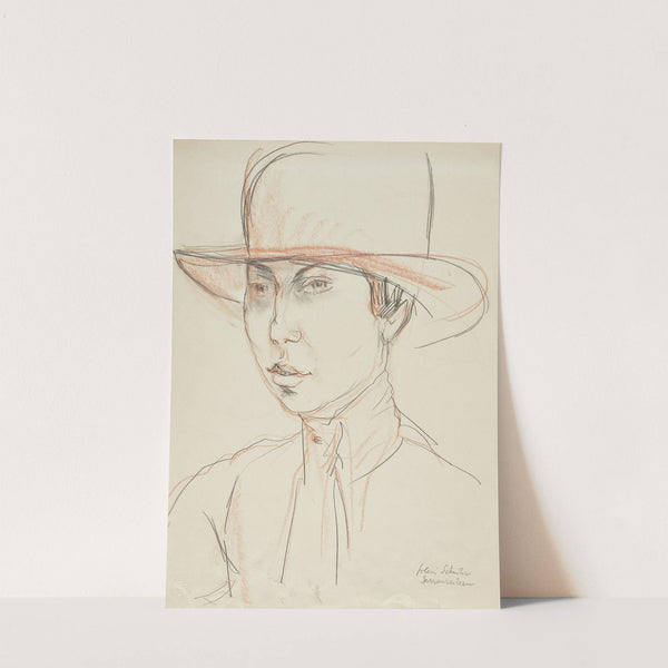 Frlein Schuster Herrenreiterin (1920s) by Rudolf Grossmann