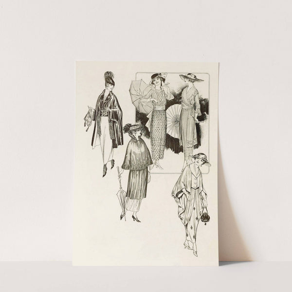 Frocks and wraps by Anonymous