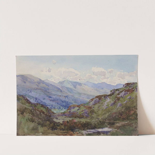 From above Pont-y-Pant by George Elbert Burr