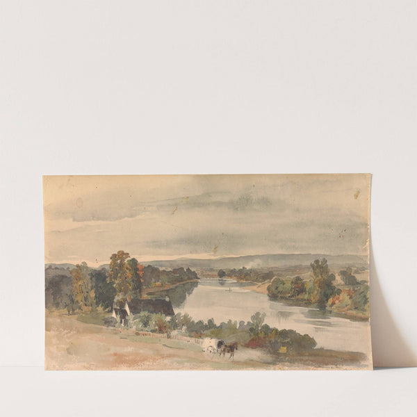 From ‘Charley’s Hope’ Mrs. Griffiths Place, Near Brunswick, New Jersey by Thomas Sully