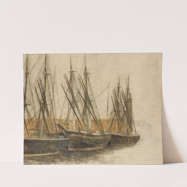 From Christianshavn's Canal, Copenhagen by Vilhelm Hammershøi