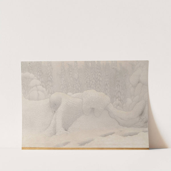 From Dovrefjäll by Gustaf Fjæstad