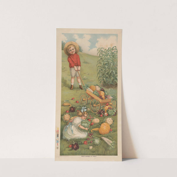 From Garden to table (1907) by Gray Litho. Co