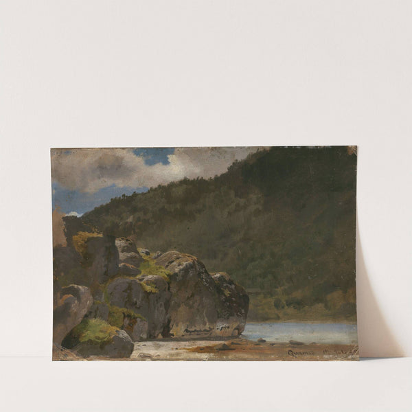 From Kvamsøy in the Sognefjord by Hans Gude