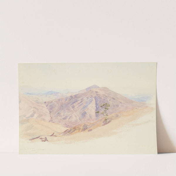 From Maitai saddle, Dun Mountain looking South up Waimea by James Crowe Richmond